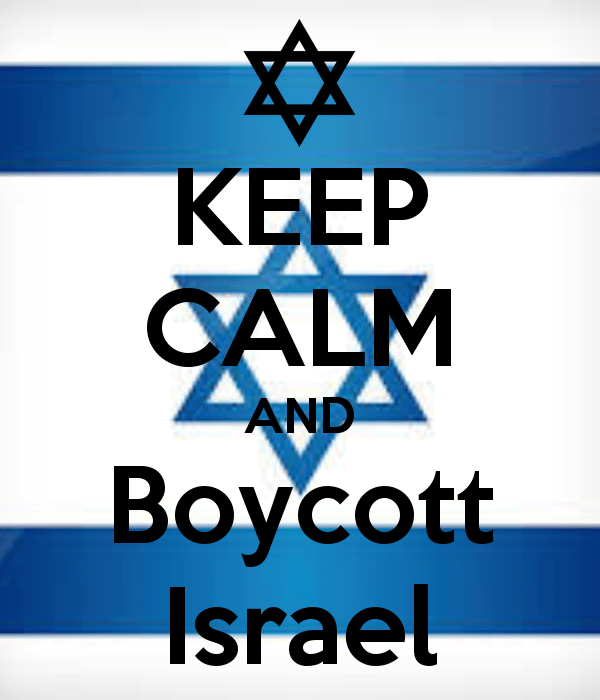 Keep Calm and Boycott Israel