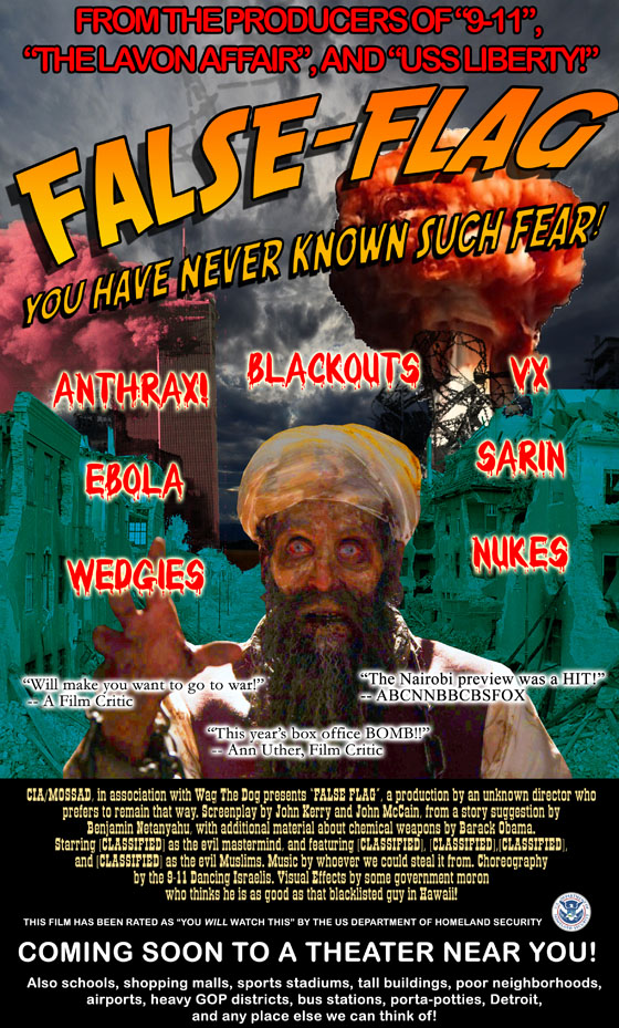False Flag: The Movie (credit: Michael Rivero, www.whatreallyhappened.com)