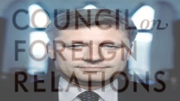 Stephen Harper CFR slide