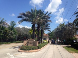 Roxanne Dube's gated community in Pinecrest, Florida (William Marsden, National Post)