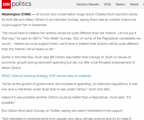 2016-05-07 12_47_20-Charles Koch_ 'Possible' Clinton could be better than GOP nominee - CNNPolitics.