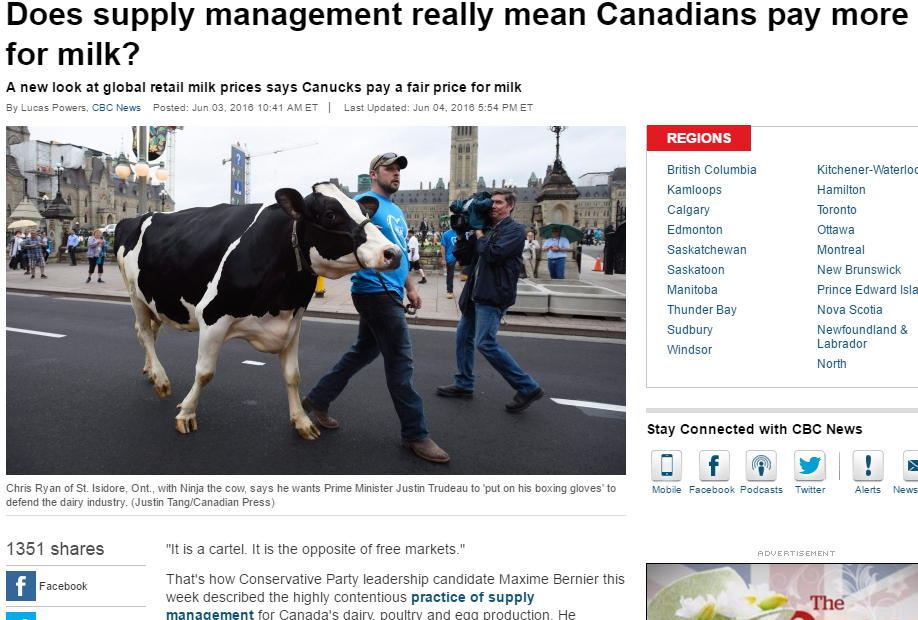 2016-06-10 10_55_04-Does supply management really mean Canadians pay more for milk_ - Canada - CBC N