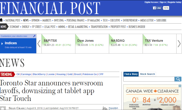 2016-08-10 03_56_16-Toronto Star announces newsroom layoffs, downsizing at tablet app Star Touch _ F
